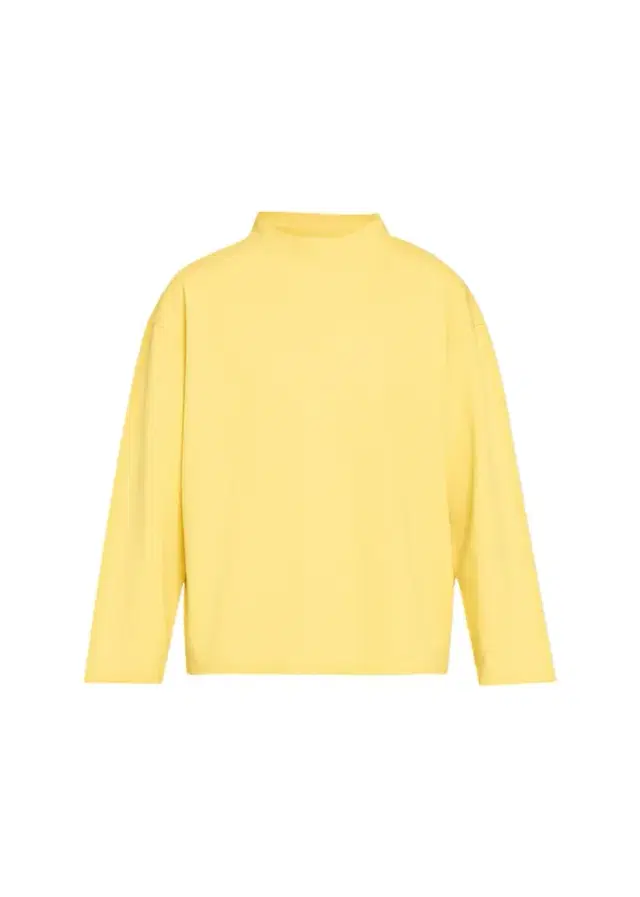 The Row Kate Mock-Neck Cotton Jersey Sweatshirt