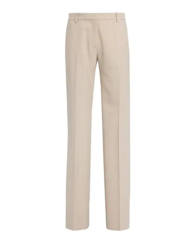Lafayette 148 New York Greene Straight-Leg Stretch Wool Pants
