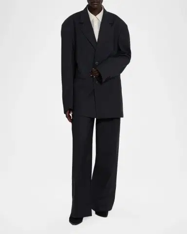Issey Miyake Honest Ensemble Wool-Blend Jacket | Thumbnail 2