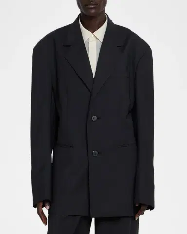 Issey Miyake Honest Ensemble Wool-Blend Jacket | Thumbnail 4