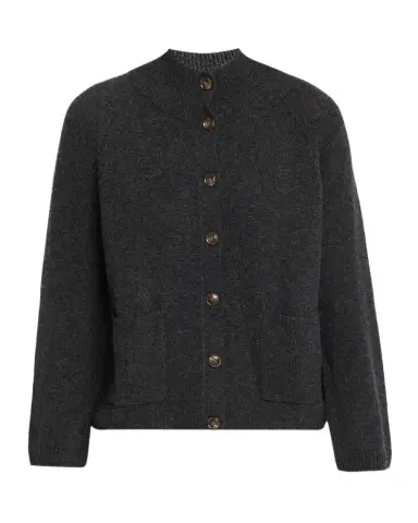 Autumn Cashmere Cashmere Mock-Neck Cardigan | Thumbnail 1