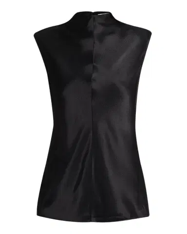 FFORME Rhea Sleeveless Hammered Satin Top | Thumbnail 1