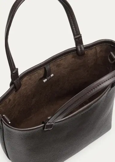 The Row Park Small Tote Bag in Grain Leather | Thumbnail 4 The Row Park Small Tote Bag in Grain Leather | Thumbnail 4