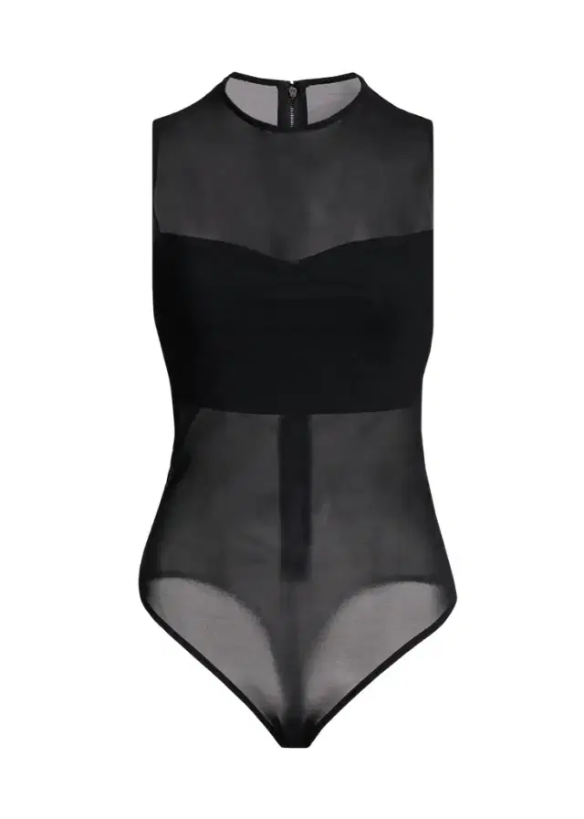 Alice + Olivia Mesh Bandeau Bodysuit