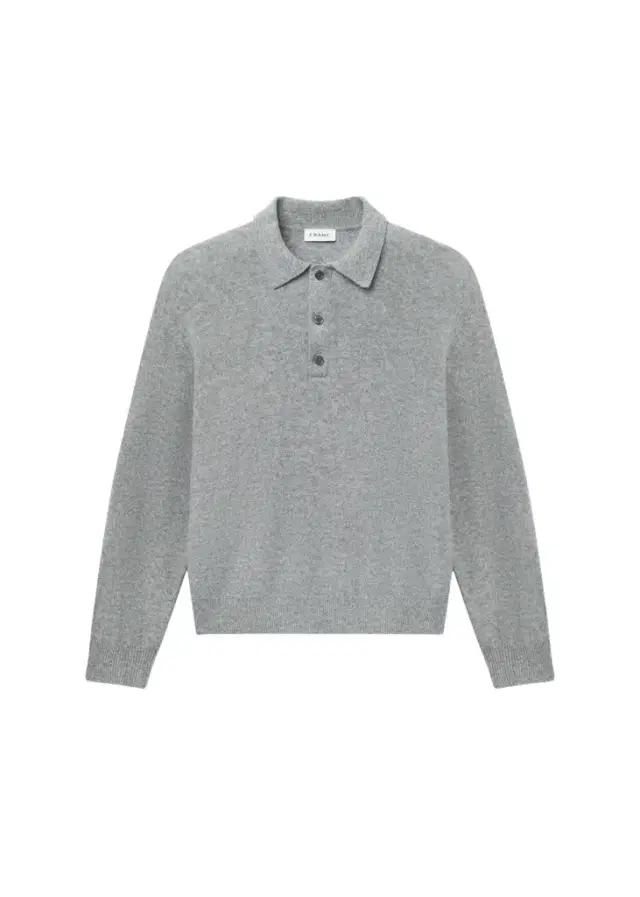 Frame Men's Boiled Wool Polo Sweater