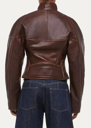 Helmut Lang Leather Saddle Jacket | Thumbnail 3