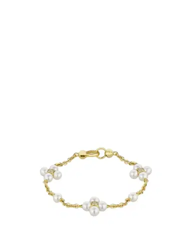 Paul Morelli 18K Yellow Gold Pearl and Diamond Sequence Bracelet | Thumbnail 1 Paul Morelli 18K Yellow Gold Pearl and Diamond Sequence Bracelet | Thumbnail 1