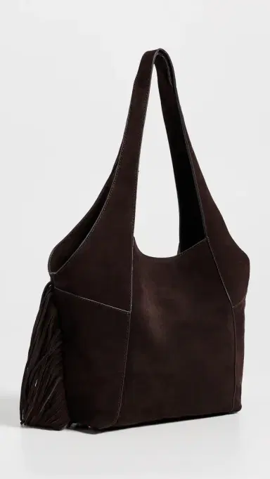 rag & bone Brayton Fringe Carryall Bag Chocolate One Size | Thumbnail 4 rag & bone Brayton Fringe Carryall Bag Chocolate One Size | Thumbnail 4
