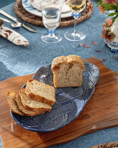Juliska Le Panier Mystic Knot 15" Hostess Tray | Thumbnail 3