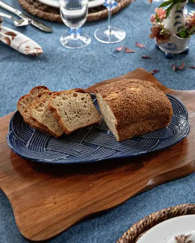 Juliska Le Panier Mystic Knot 15" Hostess Tray | Thumbnail 4