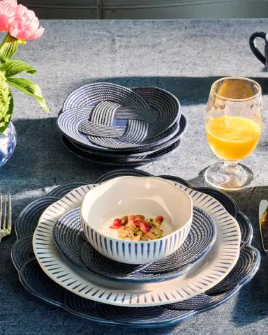 Juliska Le Panier Mystic Knot 15" Hostess Tray | Thumbnail 5