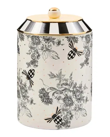 MacKenzie-Childs Bee Toile Ceramic Canister | Thumbnail 1