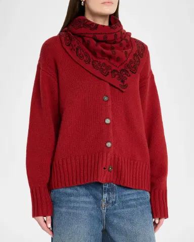 Guest In Residence The Wild Rag Cashmere Scarf | Thumbnail 3