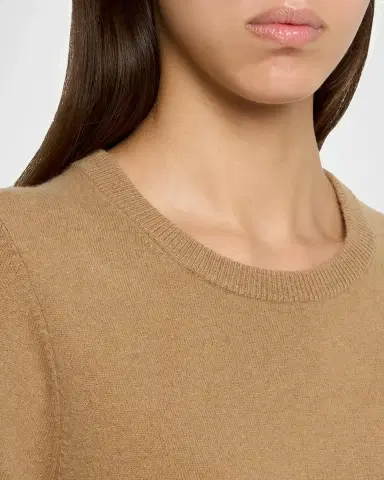 Vince Cashmere-Blend Short-Sleeve Crewneck Sweater | Thumbnail 5 Vince Cashmere-Blend Short-Sleeve Crewneck Sweater | Thumbnail 5