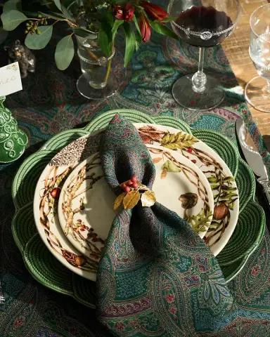 Juliska Paisley Napkins, Set of 4 | Thumbnail 6