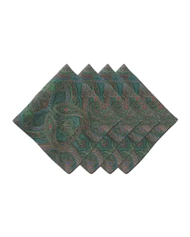 Juliska Paisley Napkins, Set of 4