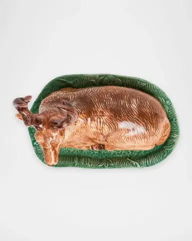 Juliska Forest Walk Stag Butter Dish | Thumbnail 4