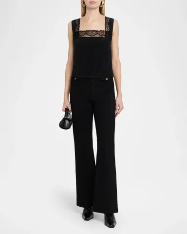 Frame The Chandelier Crop Top | Thumbnail 2 Frame The Chandelier Crop Top | Thumbnail 2