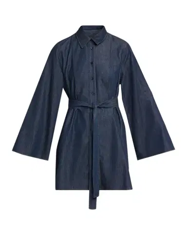 Frame The Denim Tuxedo Belted Mini Dress | Thumbnail 1 Frame The Denim Tuxedo Belted Mini Dress | Thumbnail 1