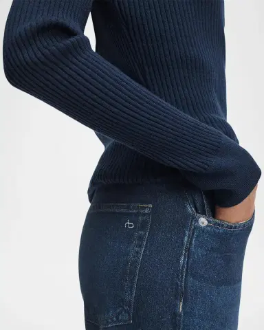 rag & bone rb Miramar Terry Sofie Jeans | Thumbnail 5