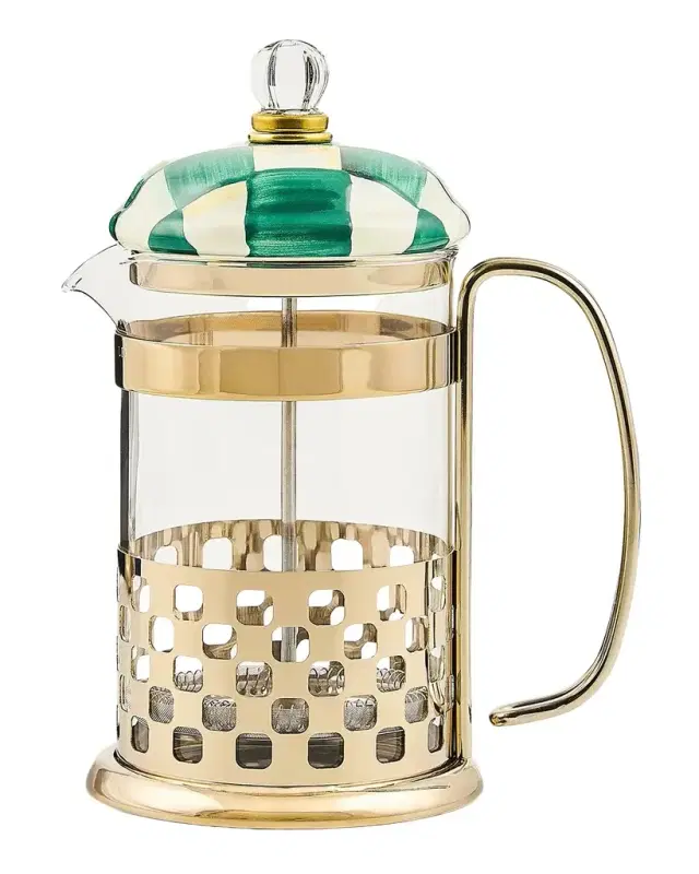 MacKenzie-Childs Check French Press