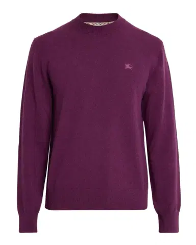 Burberry Men's Clifford EKD-Embroidered Crewneck Sweater | Thumbnail 1