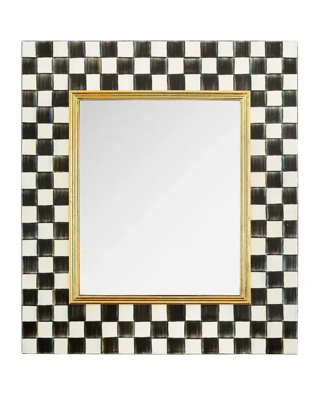 MacKenzie-Childs Courtly Check Mirror