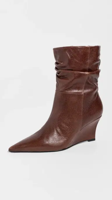 Black Suede Studio Nora 70 Boots Cinnamon Vitello Leather | Thumbnail 2