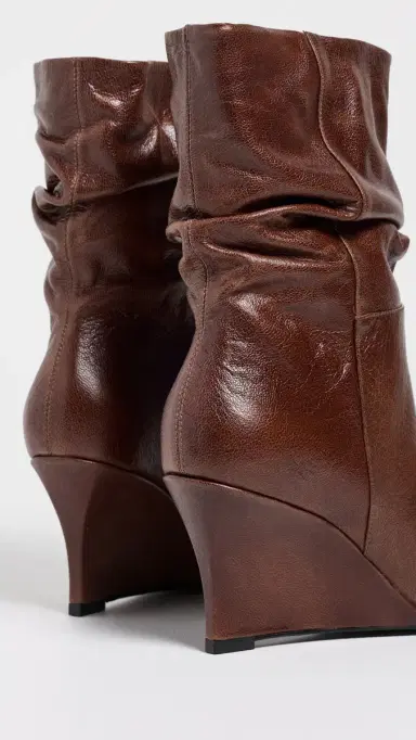 Black Suede Studio Nora 70 Boots Cinnamon Vitello Leather | Thumbnail 4
