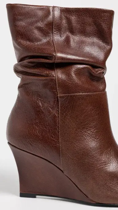 Black Suede Studio Nora 70 Boots Cinnamon Vitello Leather | Thumbnail 6