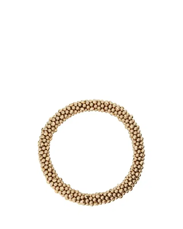 Meredith Frederick Irina 14k Gold Mirrored Bead Bracelet