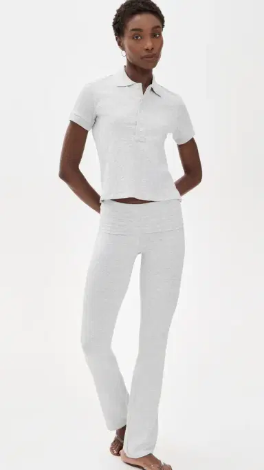 Skims Polo ight Heather Grey | Thumbnail 6