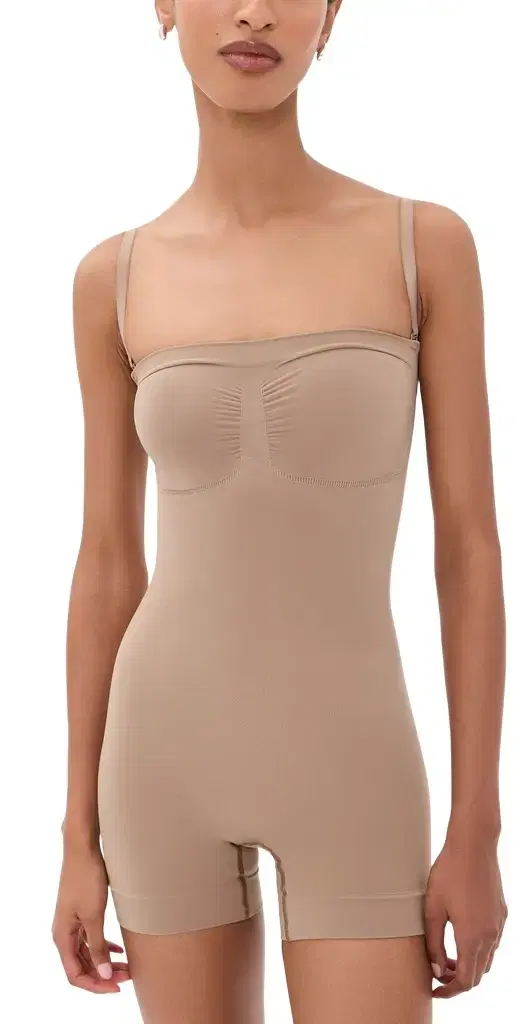 Skims Strapless Shortie Bodysuit