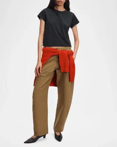 rag & bone Kelly Perfect Cotton Crewneck T-Shirt | Thumbnail 2 rag & bone Kelly Perfect Cotton Crewneck T-Shirt | Thumbnail 2