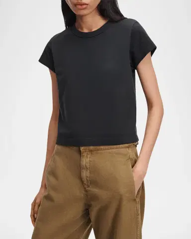 rag & bone Kelly Perfect Cotton Crewneck T-Shirt | Thumbnail 4 rag & bone Kelly Perfect Cotton Crewneck T-Shirt | Thumbnail 4