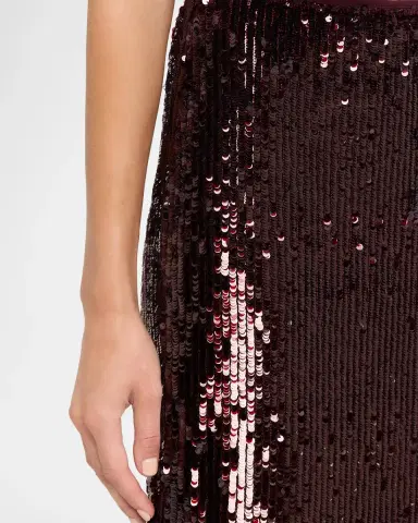 Simkhai Sequined Midi Skirt | Thumbnail 5 Simkhai Sequined Midi Skirt | Thumbnail 5