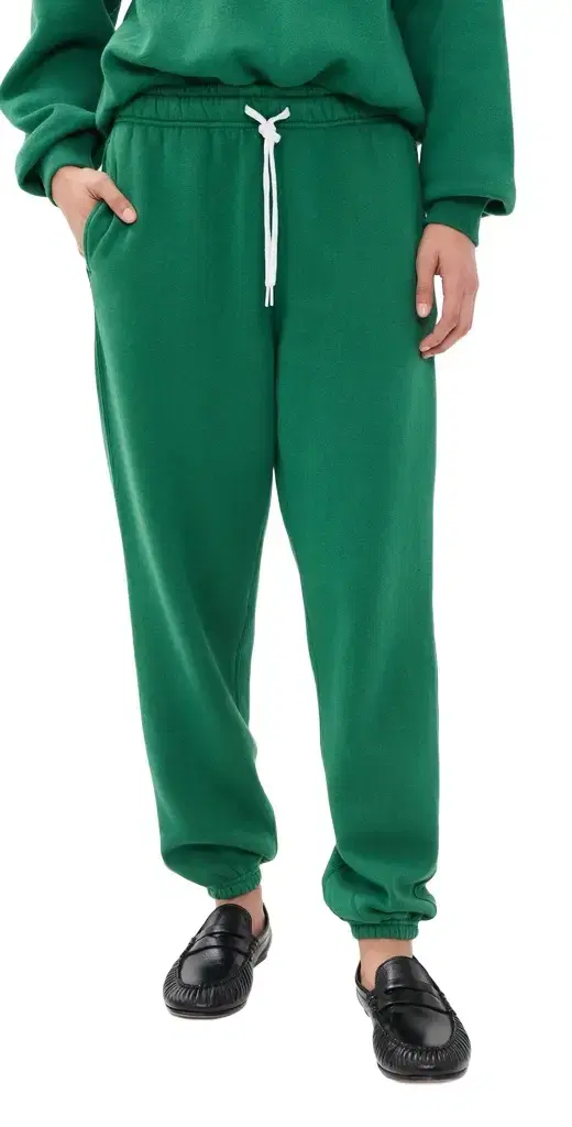 Polo Ralph Lauren Arctic Fleece Ankle Joggers Bush Green