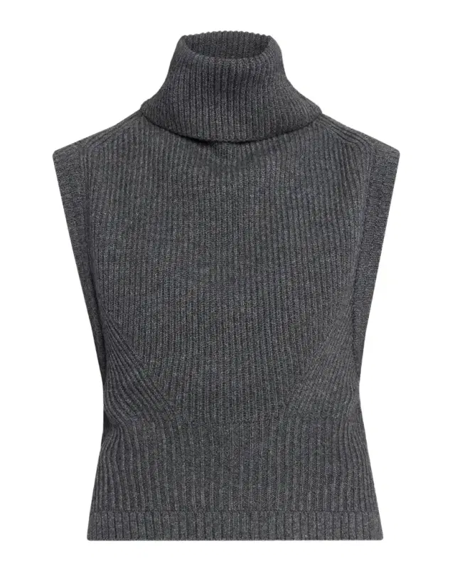 Simkhai Maple Ribbed Wool-Cashmere Top