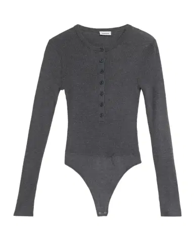 Simkhai Susanne Silk-Cashmere Bodysuit | Thumbnail 1 Simkhai Susanne Silk-Cashmere Bodysuit | Thumbnail 1