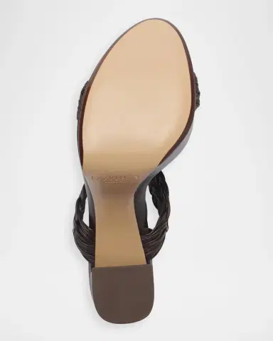 Alexandre Birman 110mm Thalia Woven Leather Platform Sandals | Thumbnail 5