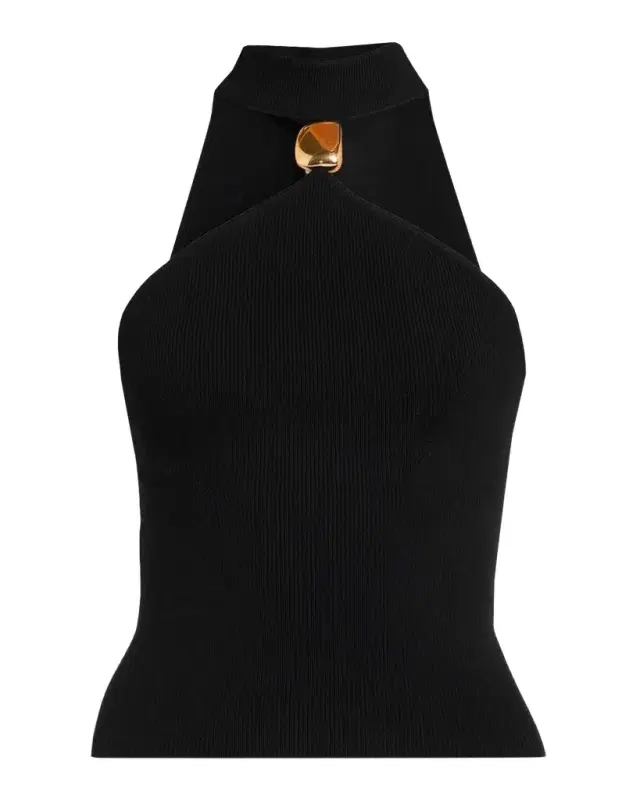 Simkhai Renlen Merino Wool Halter Top