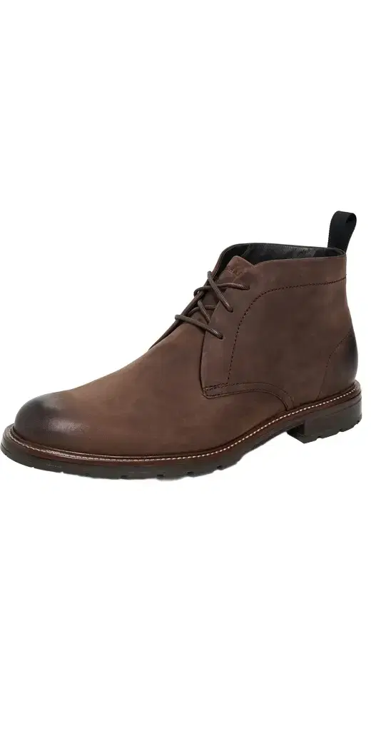 Cole Haan Roundhill Grand Chukka Boots Ch Dark Chocolate Nubuck