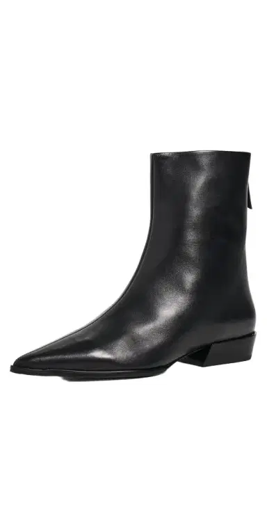 Black Suede Studio Esme 30 Booties | Thumbnail 1 Black Suede Studio Esme 30 Booties | Thumbnail 1