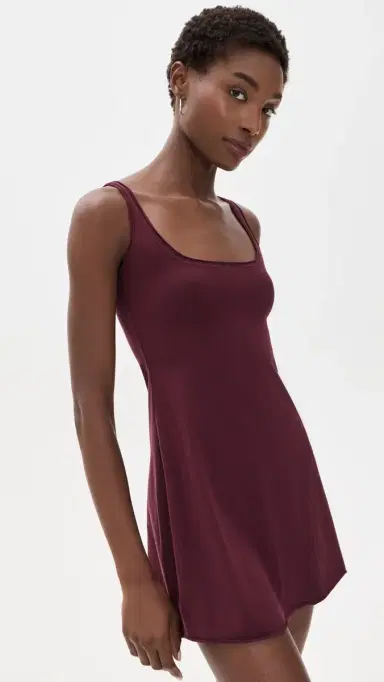 Skims Mini Dress Currant | Thumbnail 2