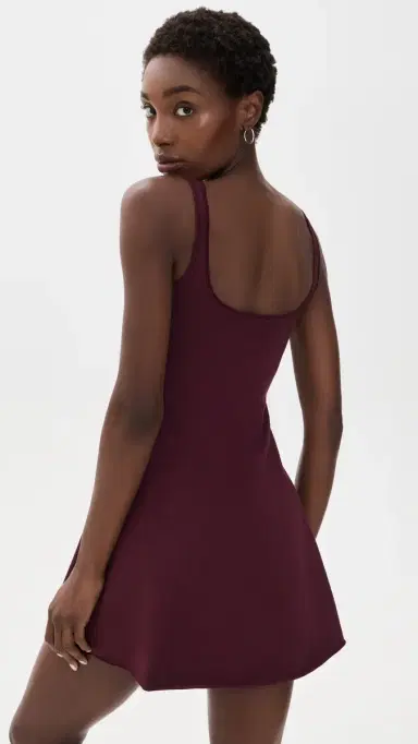 Skims Mini Dress Currant | Thumbnail 3