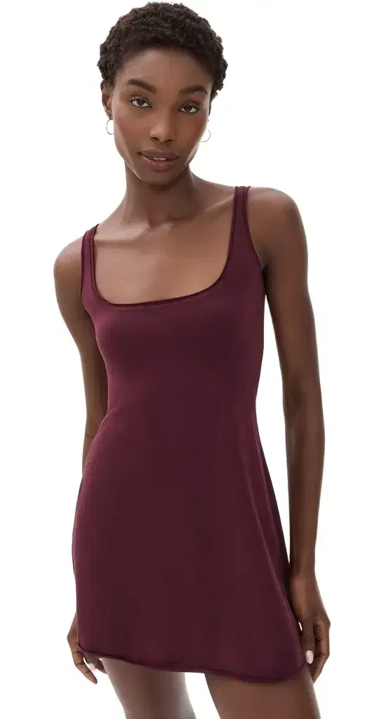 Skims Mini Dress Currant