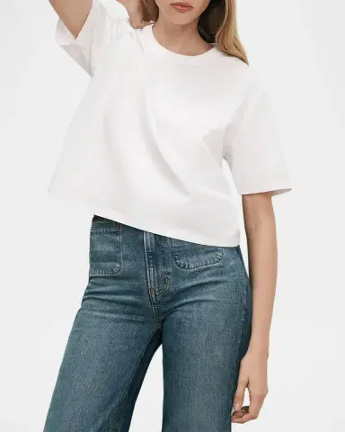 Veronica Beard Sebastian Crewneck Tee | Thumbnail 4