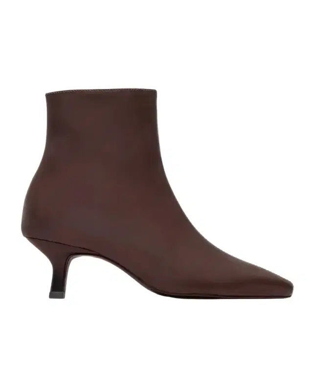 Bernardo 50mm Sanya Leather Ankle Booties