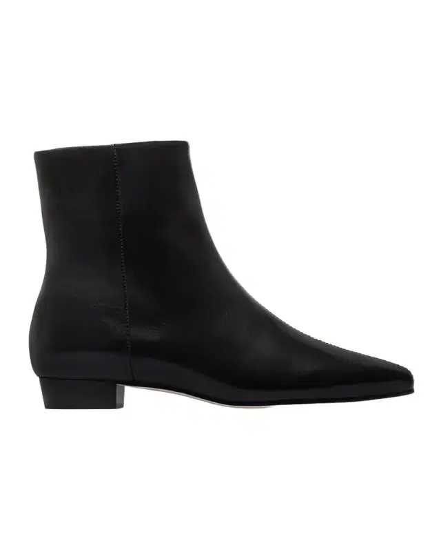 Bernardo Rema Leather Ankle Booties