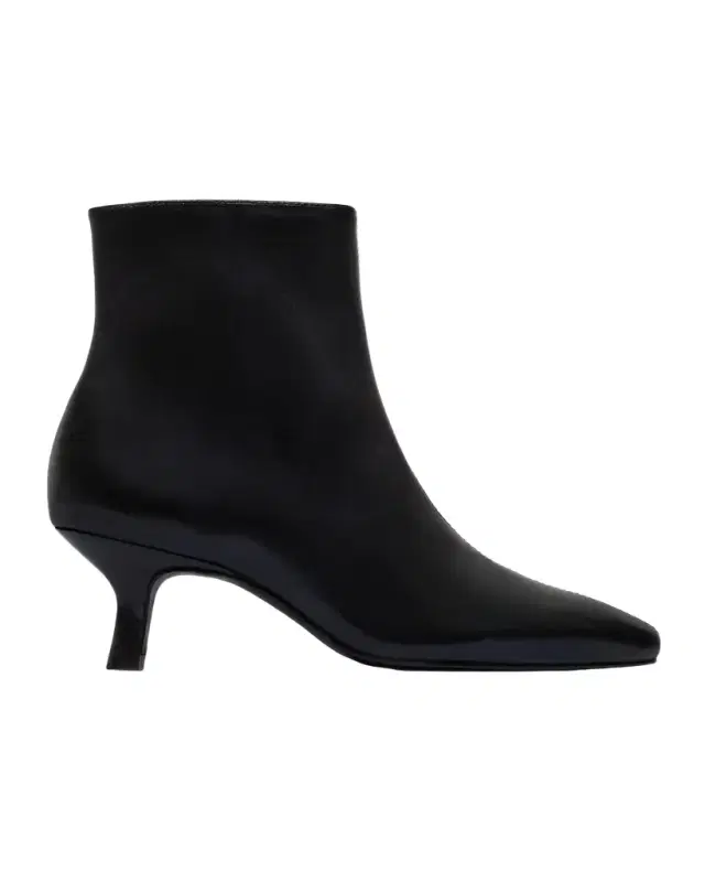 Bernardo 50mm Sanya Leather Ankle Booties
